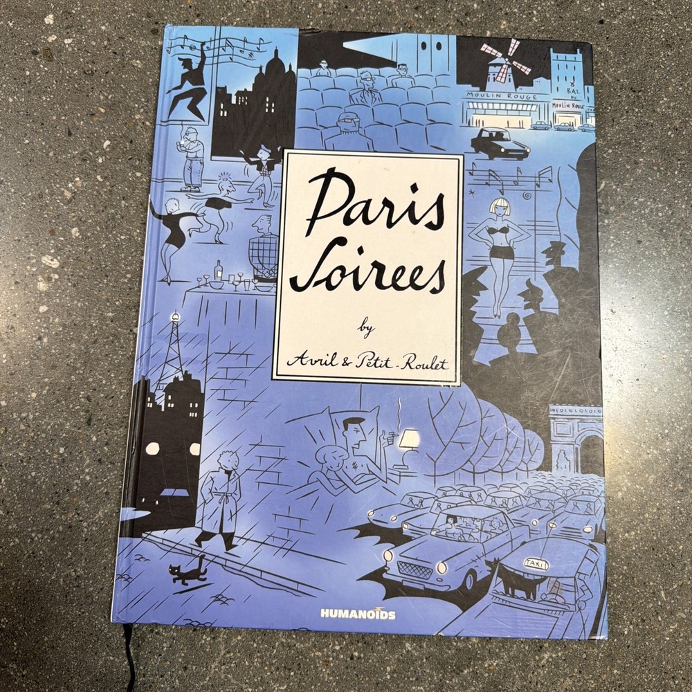 RARE Paris Soirées Philippe Petit-Roulet Hardcover Limited Edition 028/750